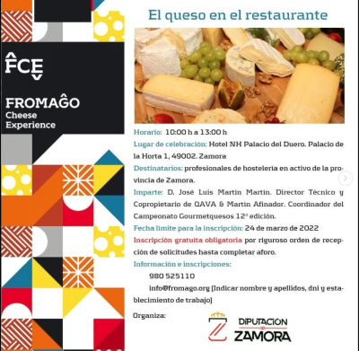 Fromago 2026 – Cheese Experience – Zamora - Dia do Queijo