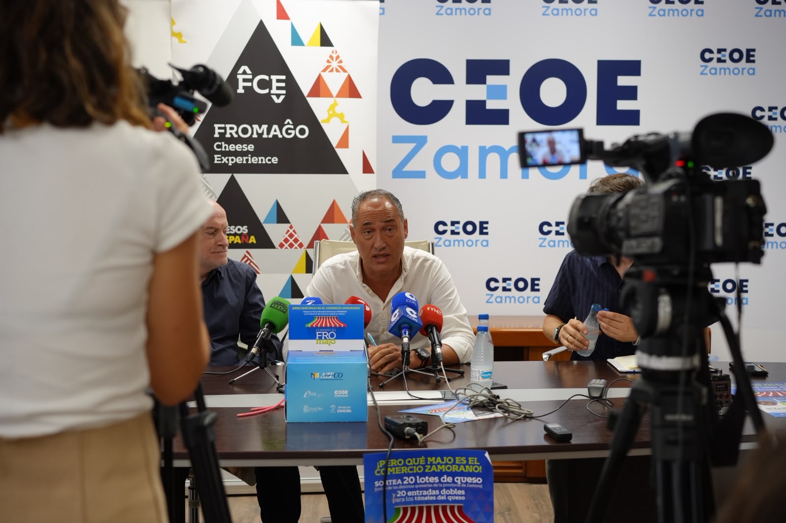 Emilio Fernández, diputado de Comercio de la Diputación de Zamora