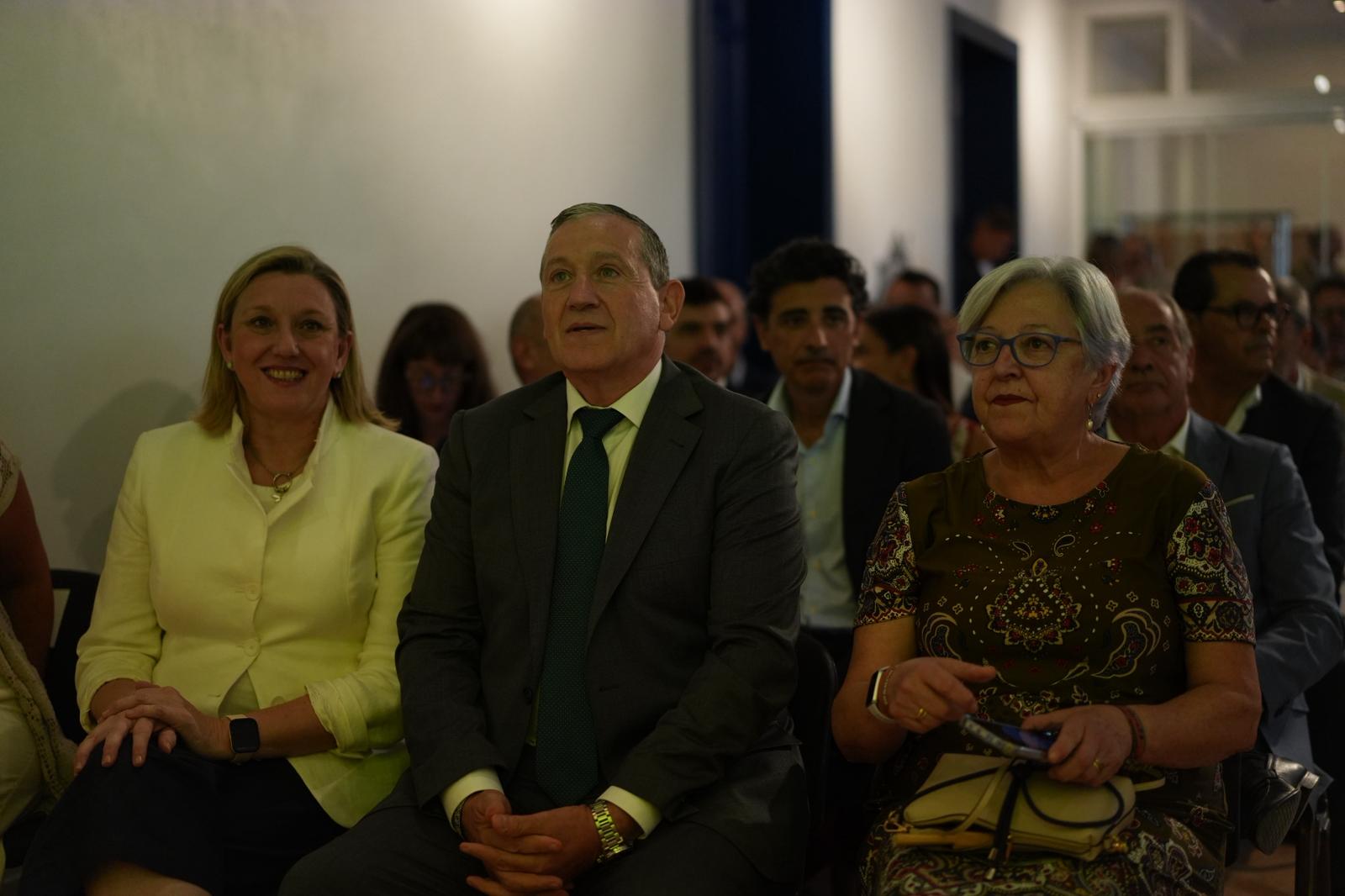 Isabel Blanco, Javier Faúndez y Mariluz Uña en la presentación de FROMAGO 2026 en la Casa de Zamora en Madrid