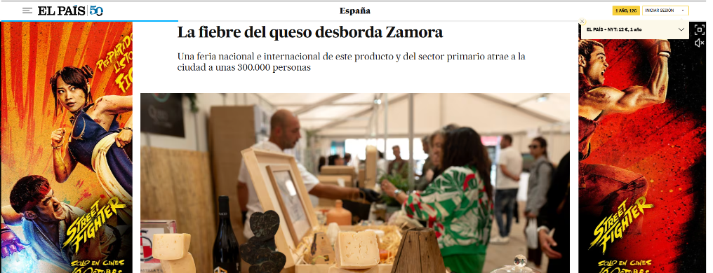 Pieza en prensa nacional