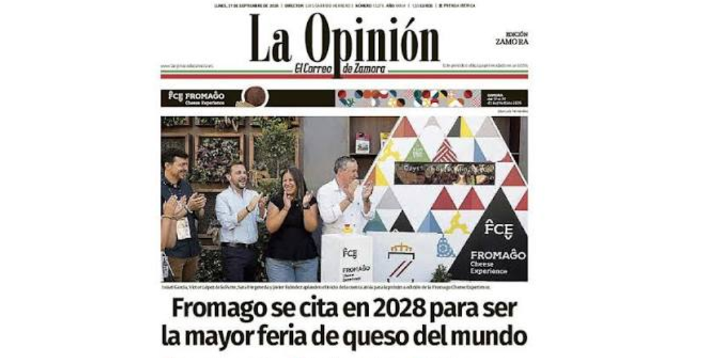 Pieza en La Opinión de Zamora